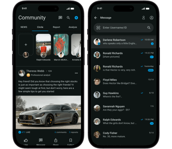 Community and live-stream tools for user engagement